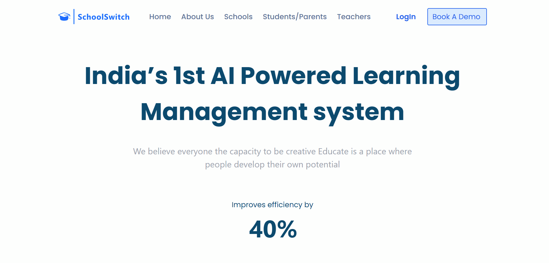 SchoolSwitch Platform